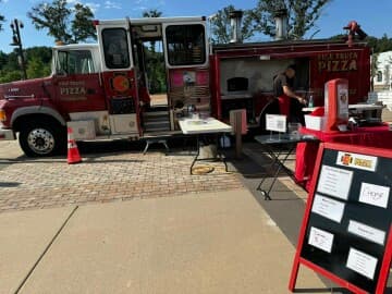 Fire Truck Pizza