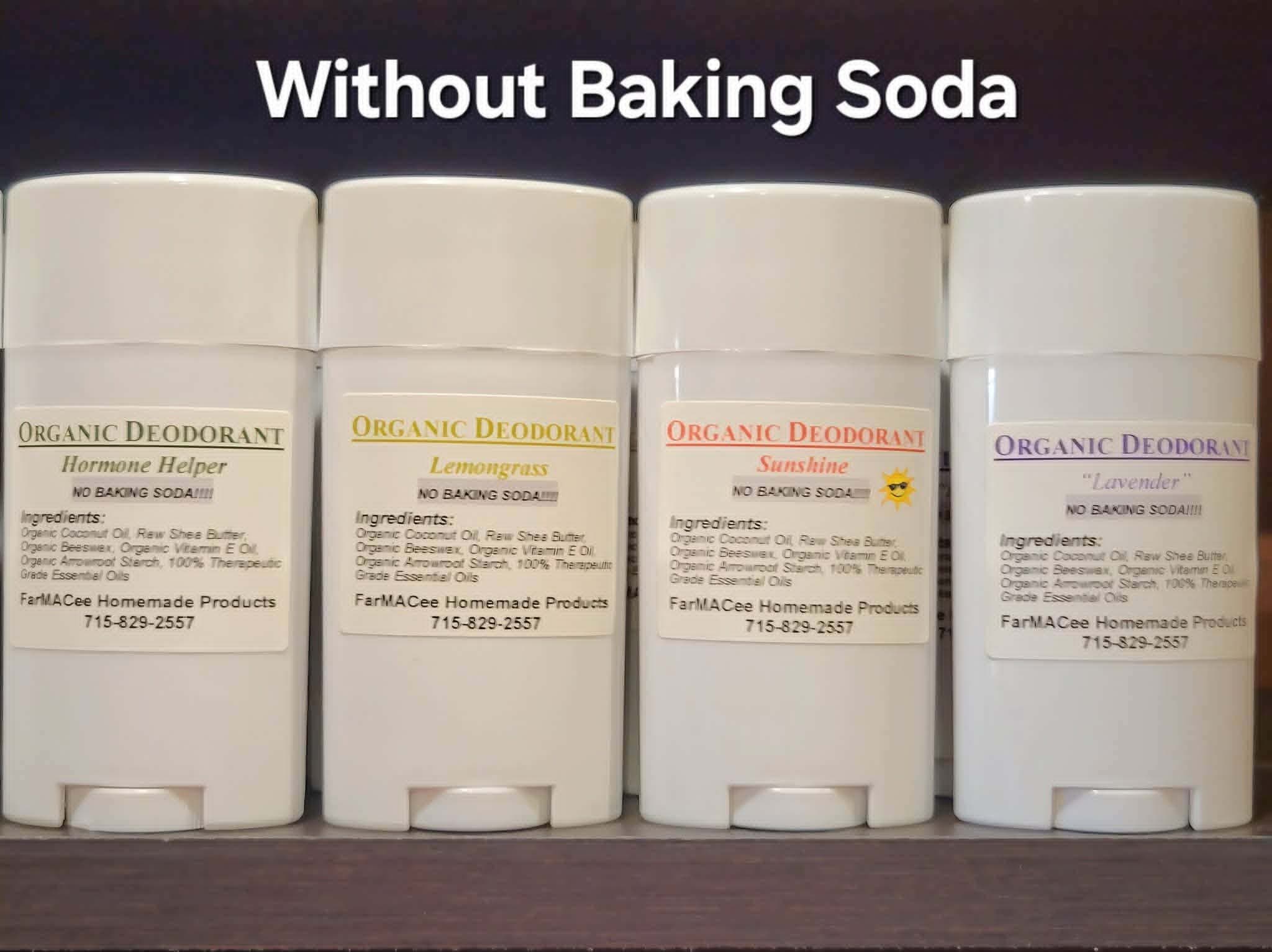 Deodorant (with AND without Baking Soda) 2