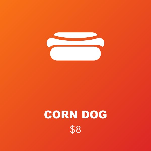 Giant Foot-Long Corn Dog